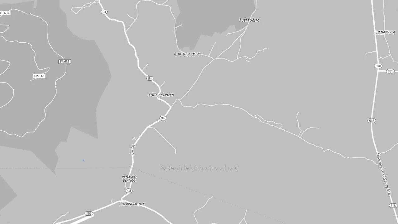 Transit Grade map of South Carmen, NM