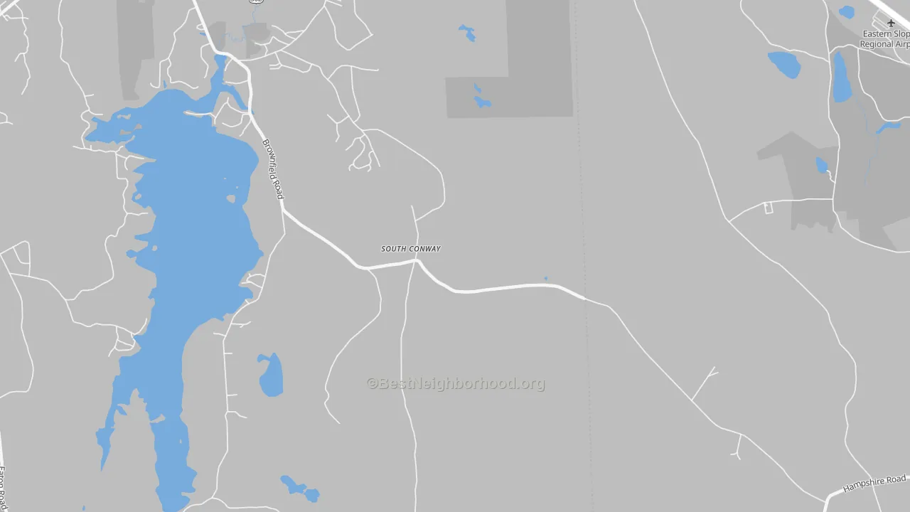 Transit Grade map of South Conway, NH