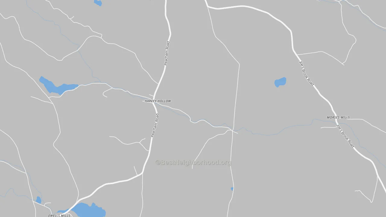 Transit Grade map of South Danville, VT