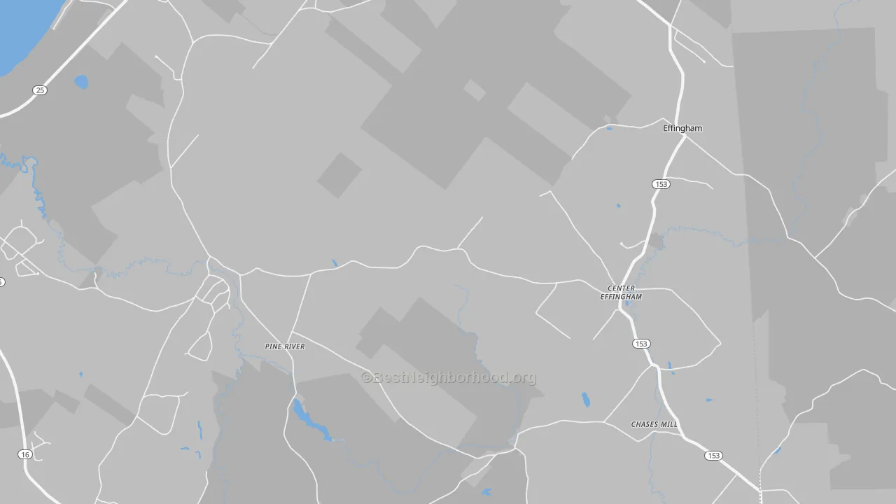 Transit Grade map of South Effingham, NH