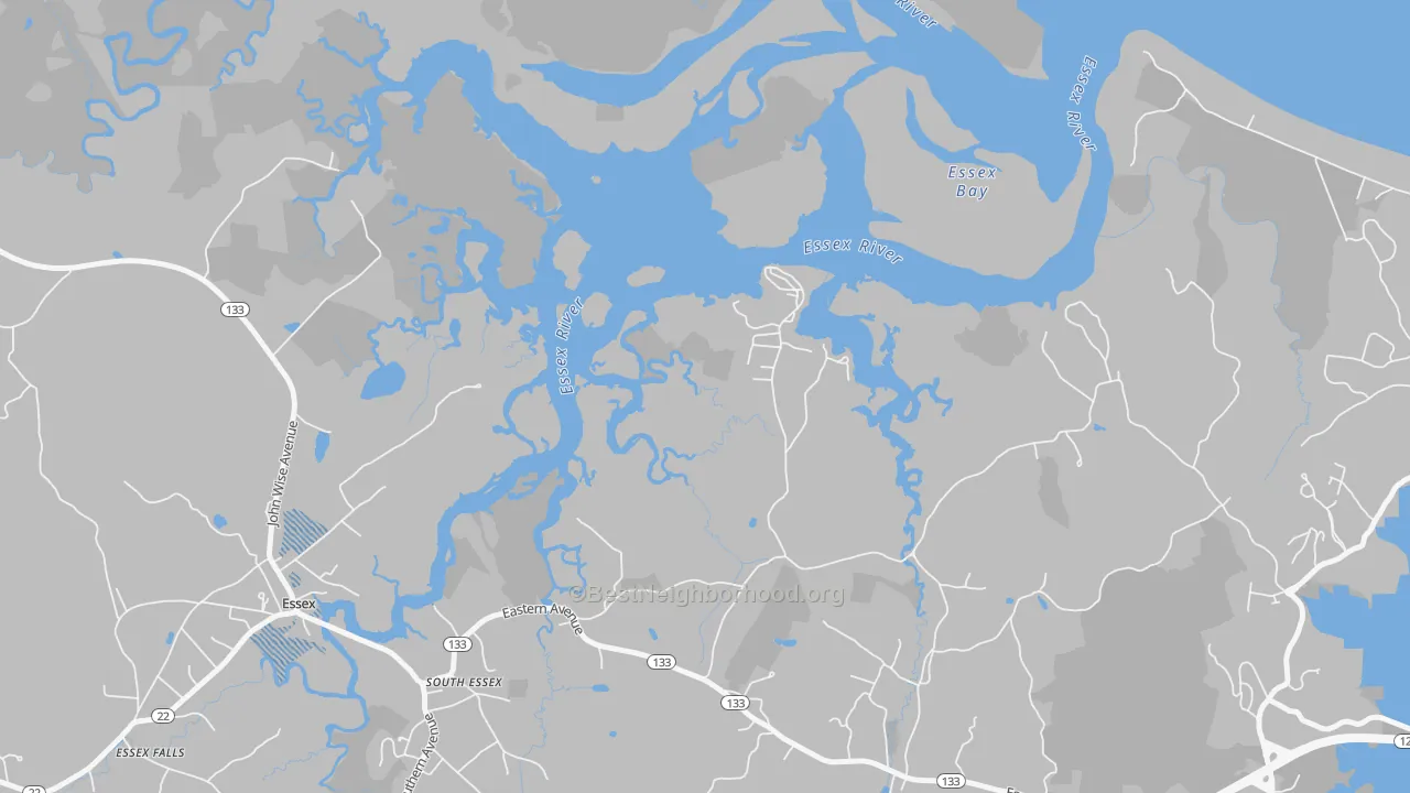 Transit Grade map of South Essex, MA