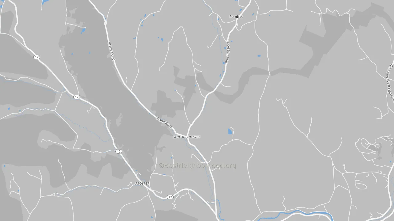 Transit Grade map of South Pomfret, VT