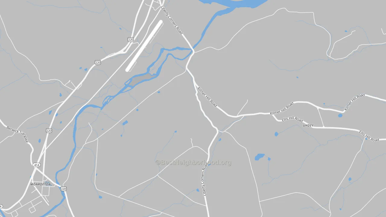 Transit Grade map of South Towanda, PA