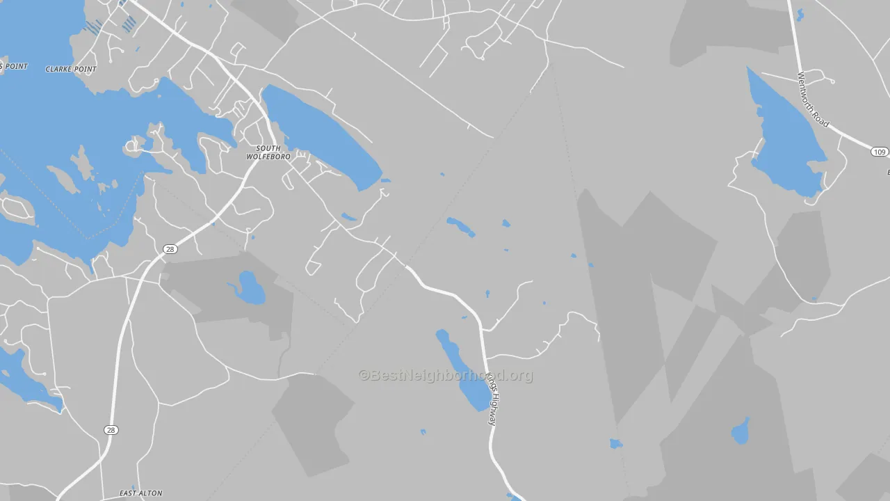 Transit Grade map of South Wolfeboro, NH