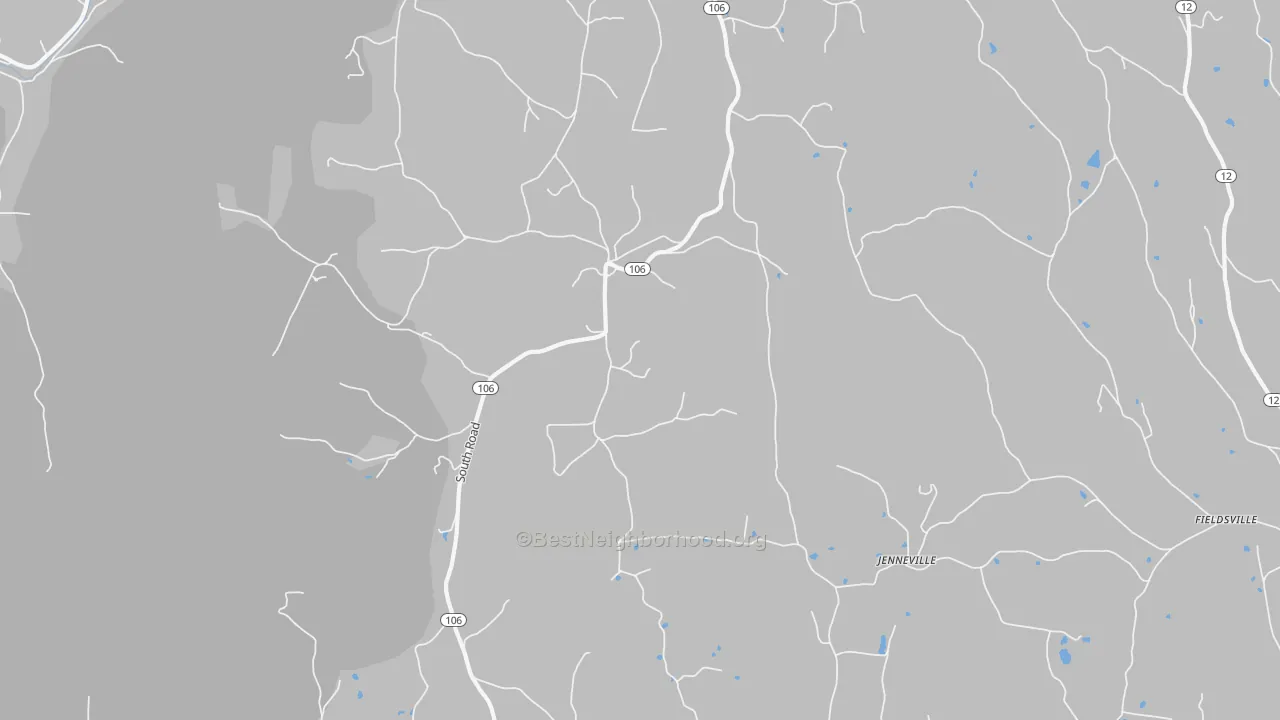 Transit Grade map of South Woodstock, VT