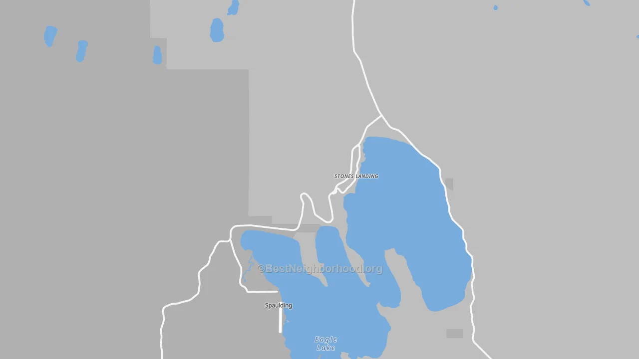 Transit Grade map of Spalding Tract, CA