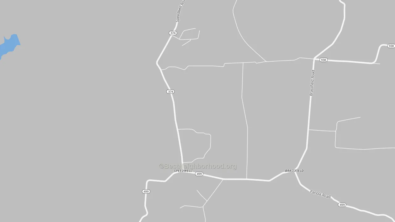 Transit Grade map of Speedwell, KY
