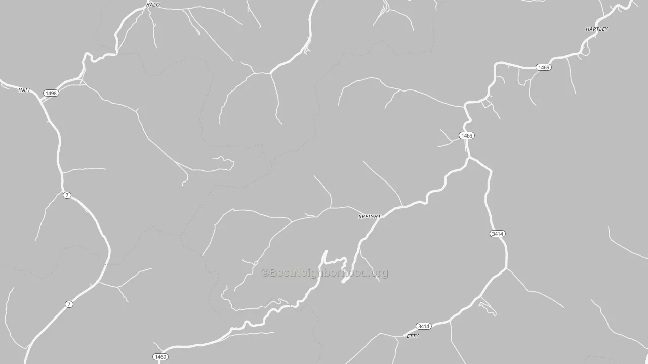 Transit Grade map of Speight, KY
