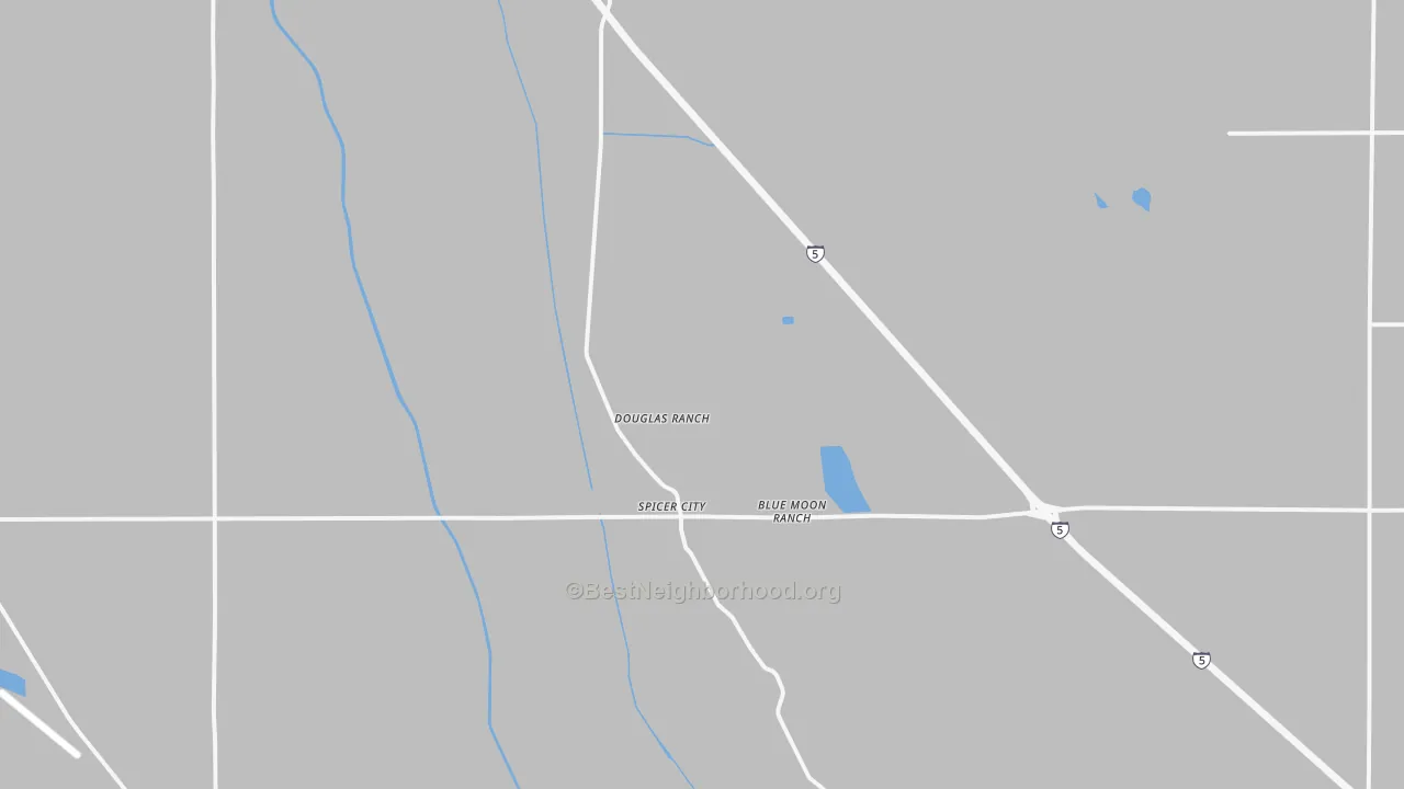 Transit Grade map of Spicer City, CA