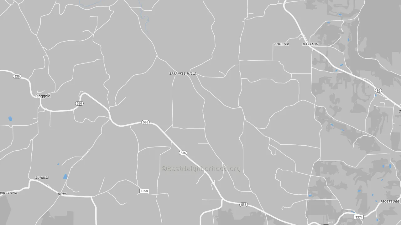 Transit Grade map of Sprankle Mills, PA