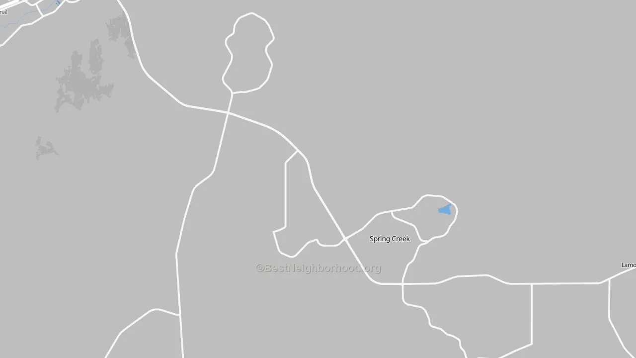 Transit Grade map of Spring Creek, NV