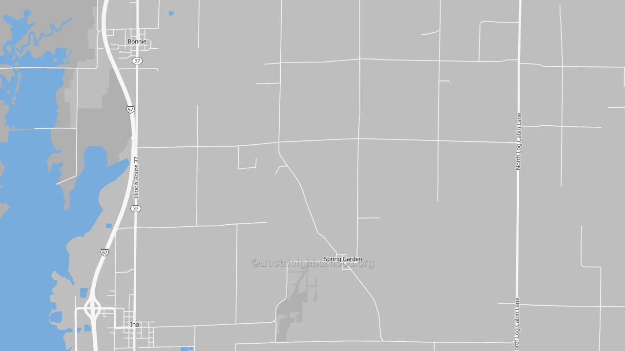 Transit Grade map of Spring Garden, IL