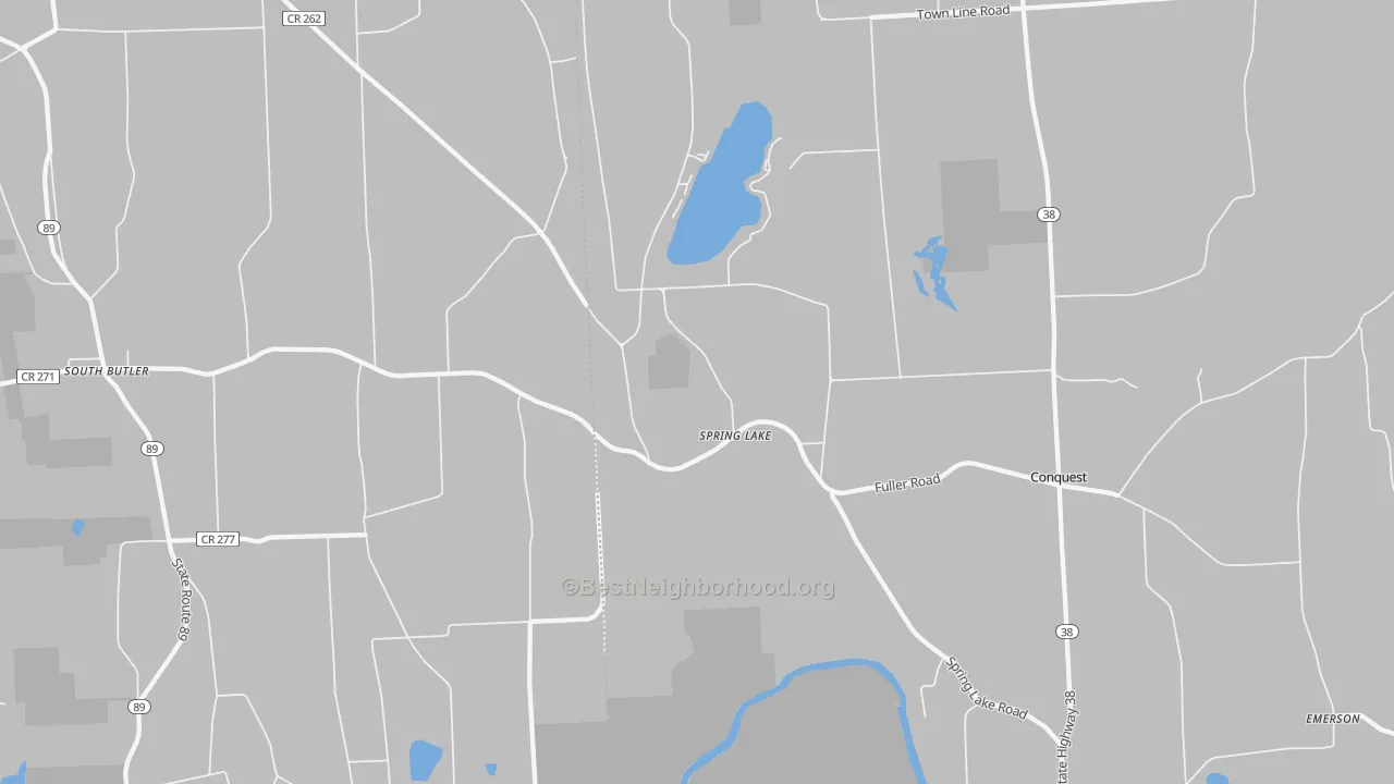 Transit Grade map of Spring Lake, NY