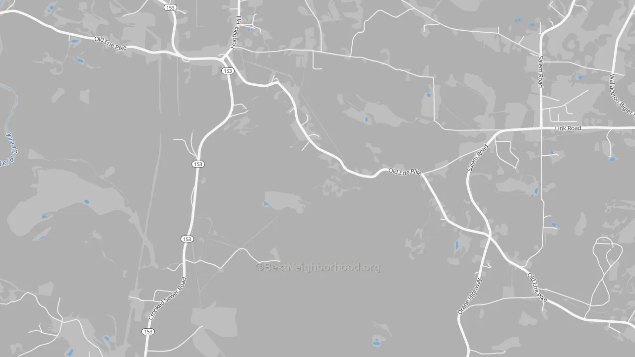 Transit Grade map of Spring Valley, PA