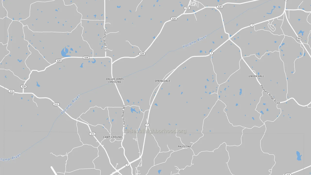 Transit Grade map of Springdale, MS