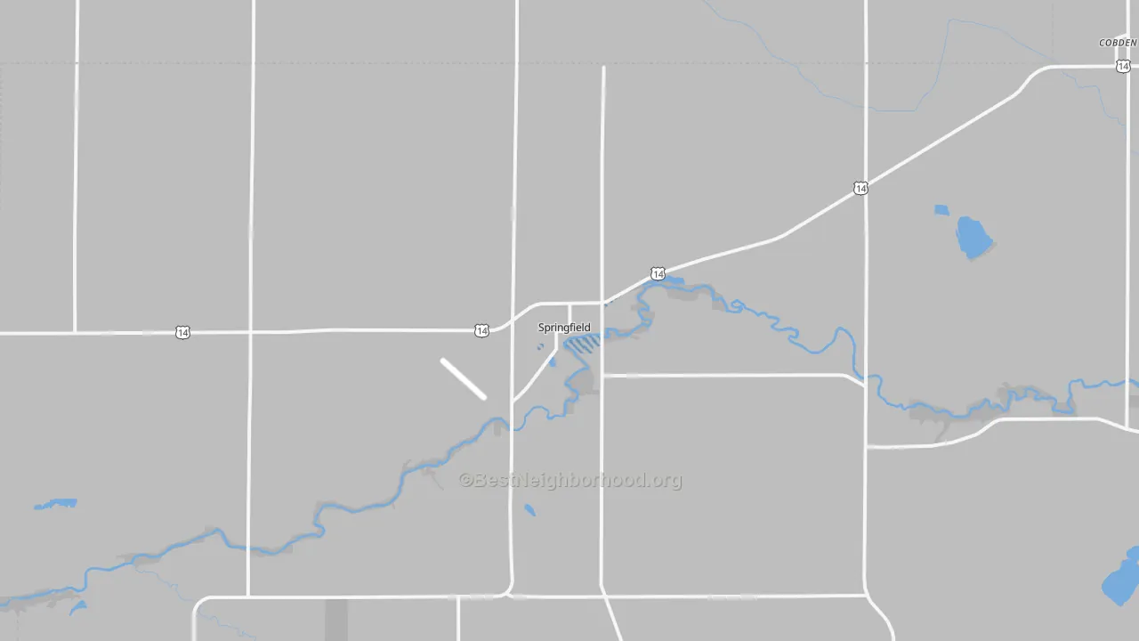 Transit Grade map of Springfield, MN