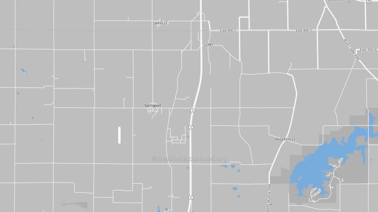 Transit Grade map of Springport, IN