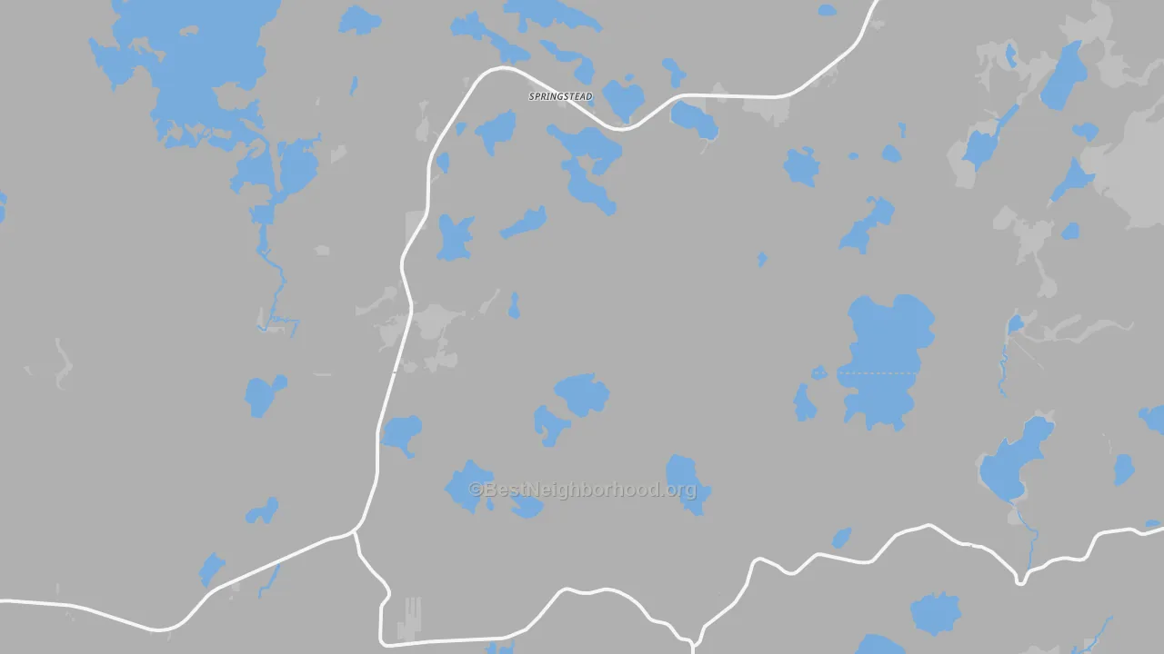 Transit Grade map of Springstead, WI