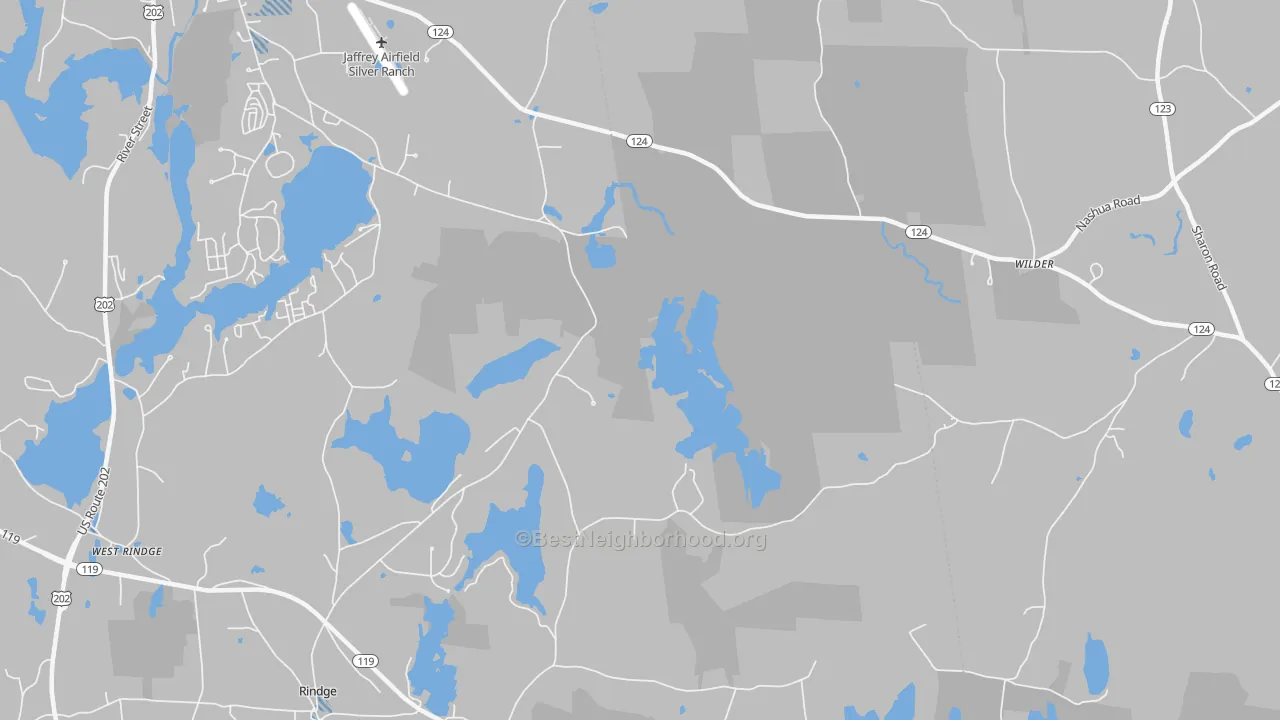 Transit Grade map of Squantum, NH