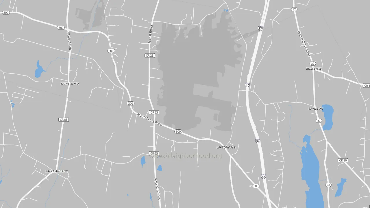 Transit Grade map of St. Andrew, NY