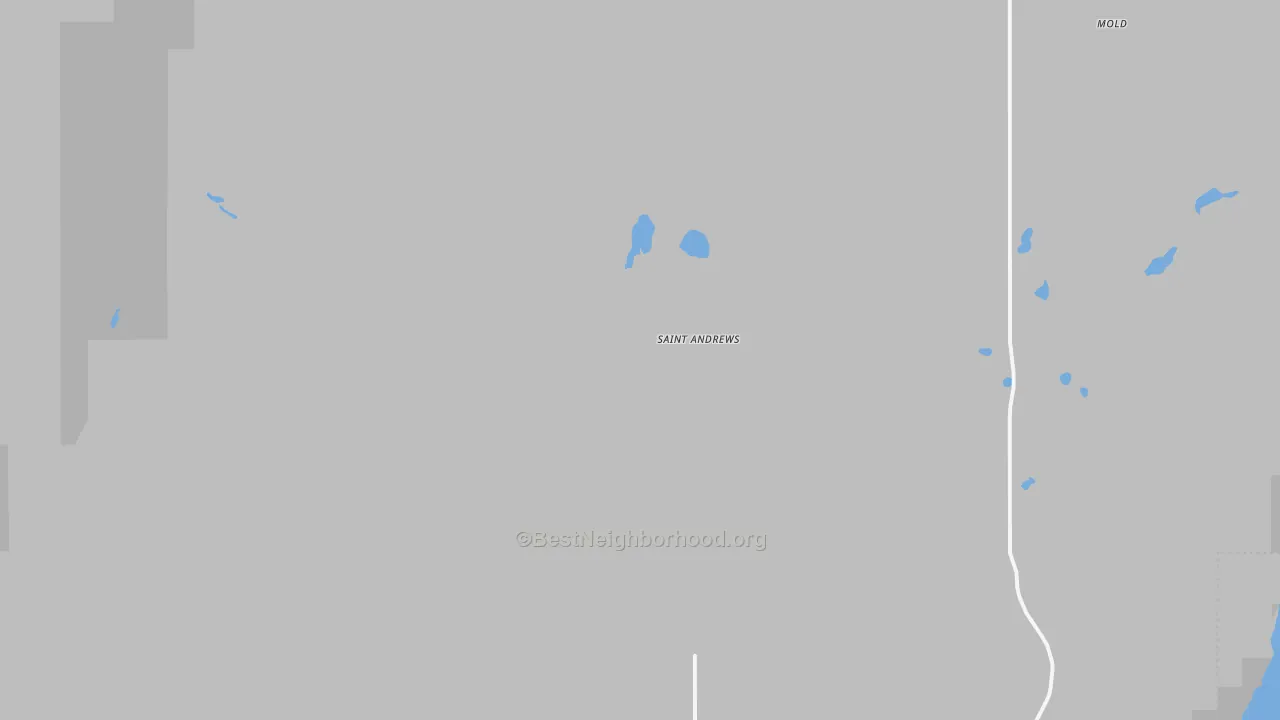 Transit Grade map of St. Andrews, WA