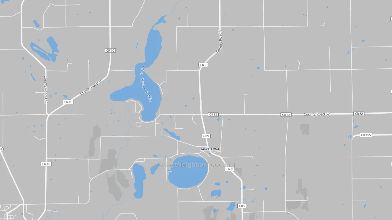 Transit Grade map of St. Anna, MN