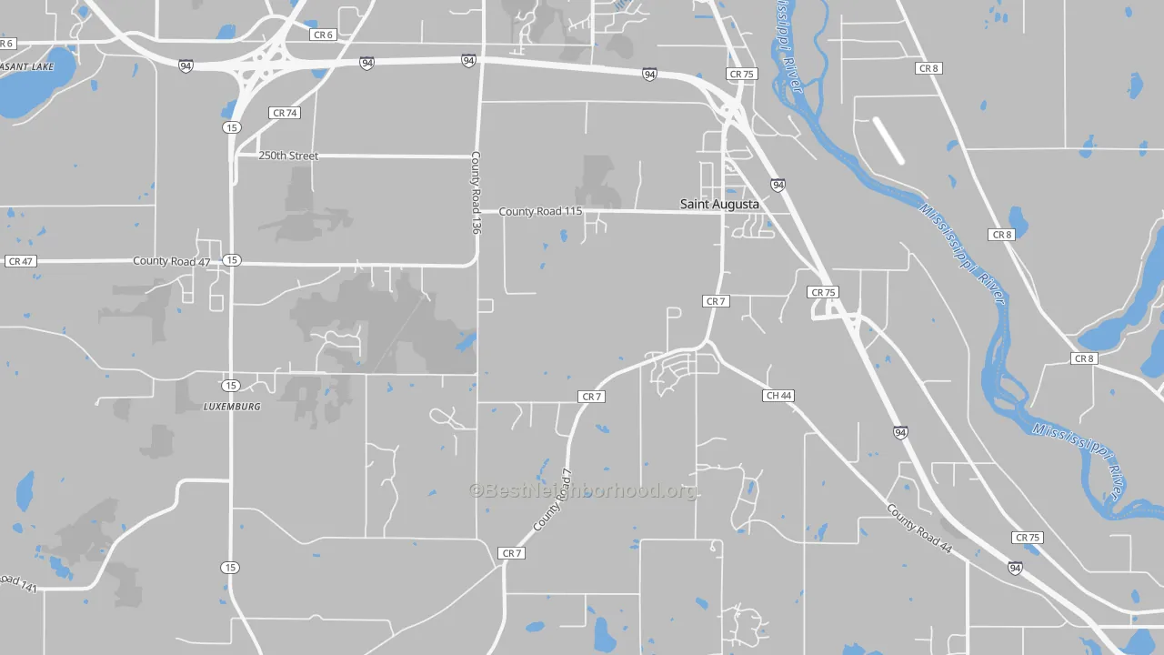 Transit Grade map of St. Augusta, MN