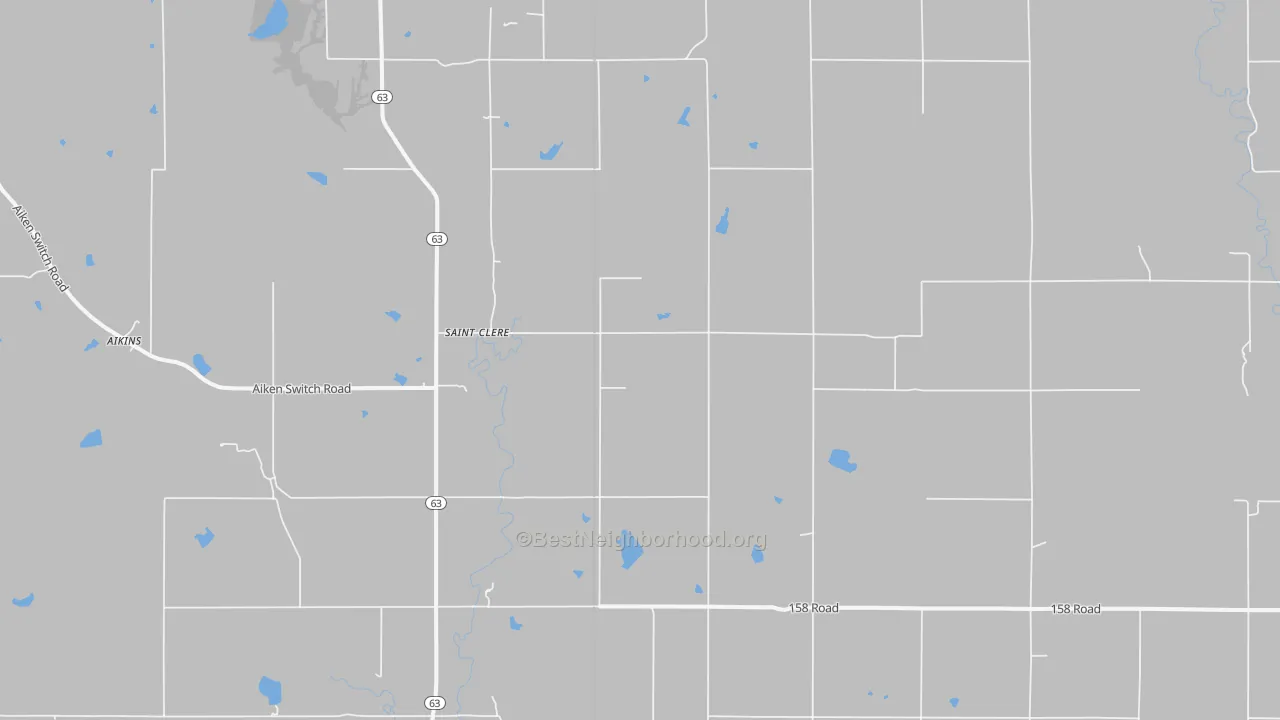 Transit Grade map of St. Clere, KS