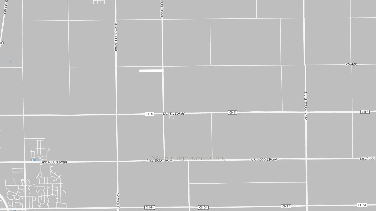 Transit Grade map of St. George, IL