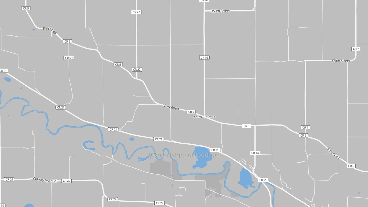 Transit Grade map of St. George, MN
