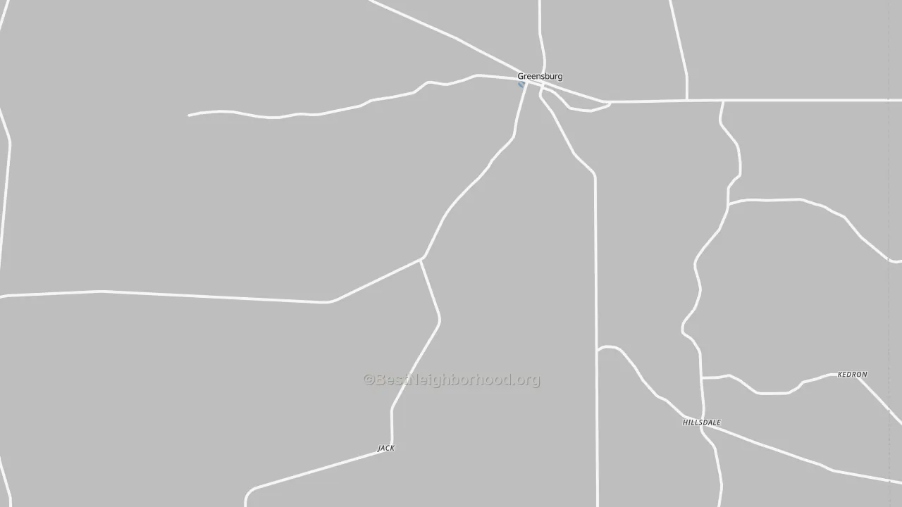 Transit Grade map of St. Helena Parish, LA