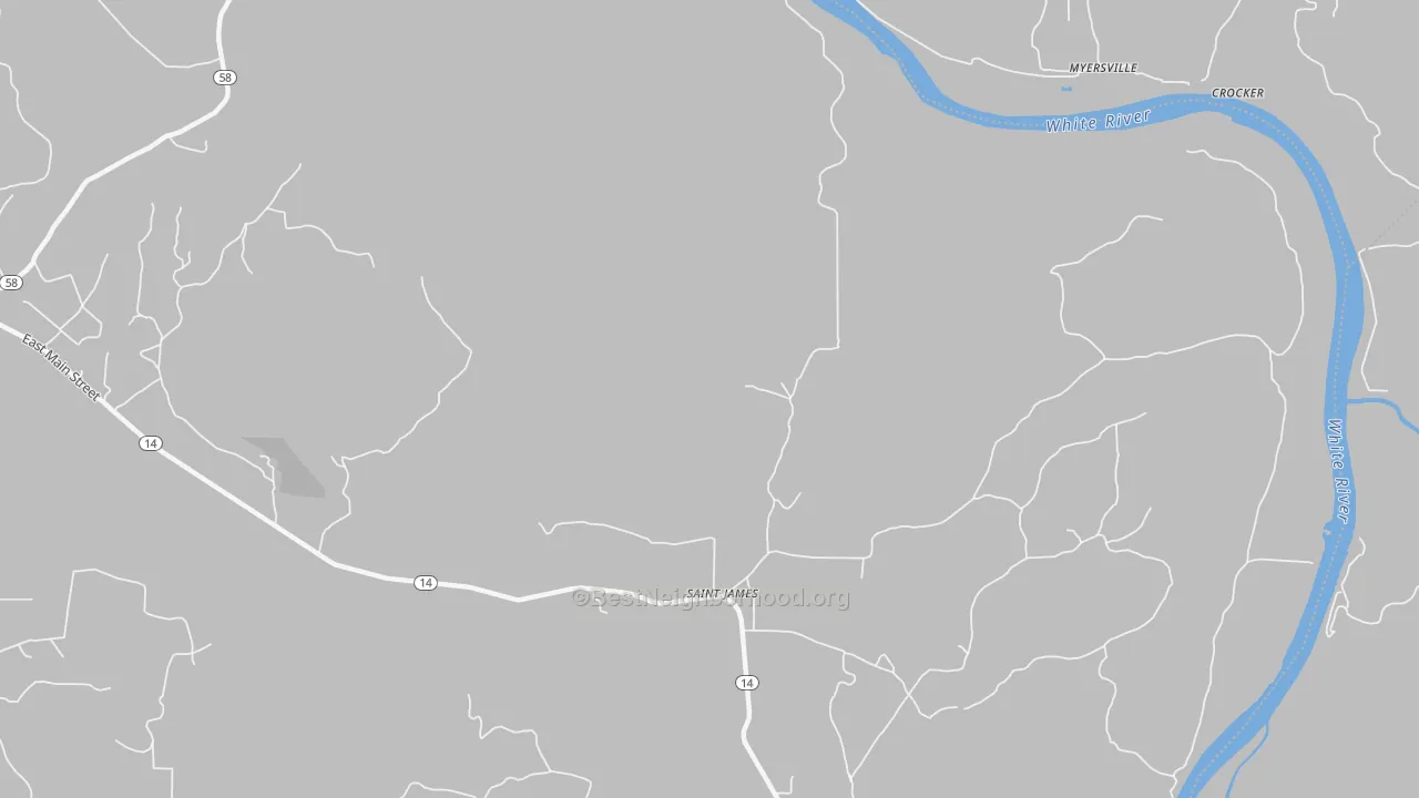 Transit Grade map of St. James, AR