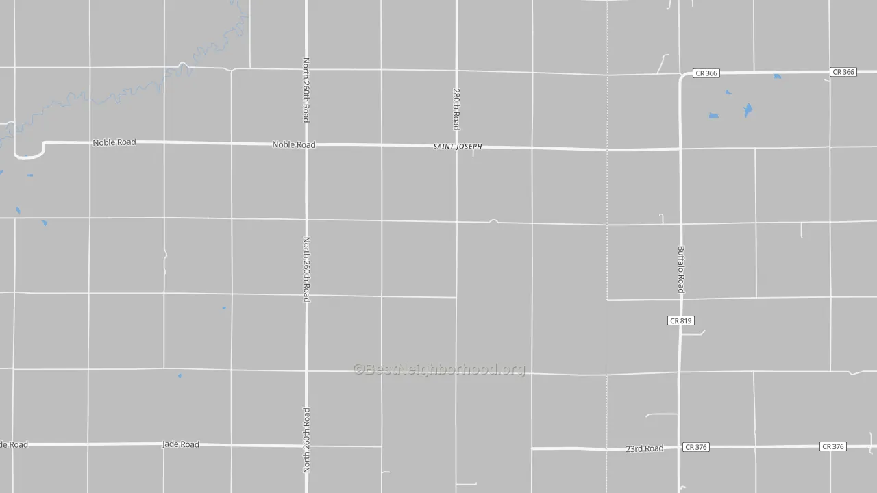 Transit Grade map of St. Joseph, KS