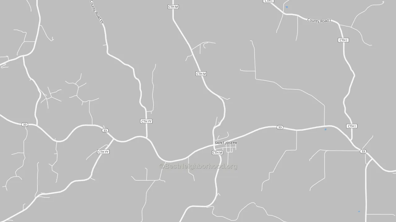 Transit Grade map of St. Joseph, WI
