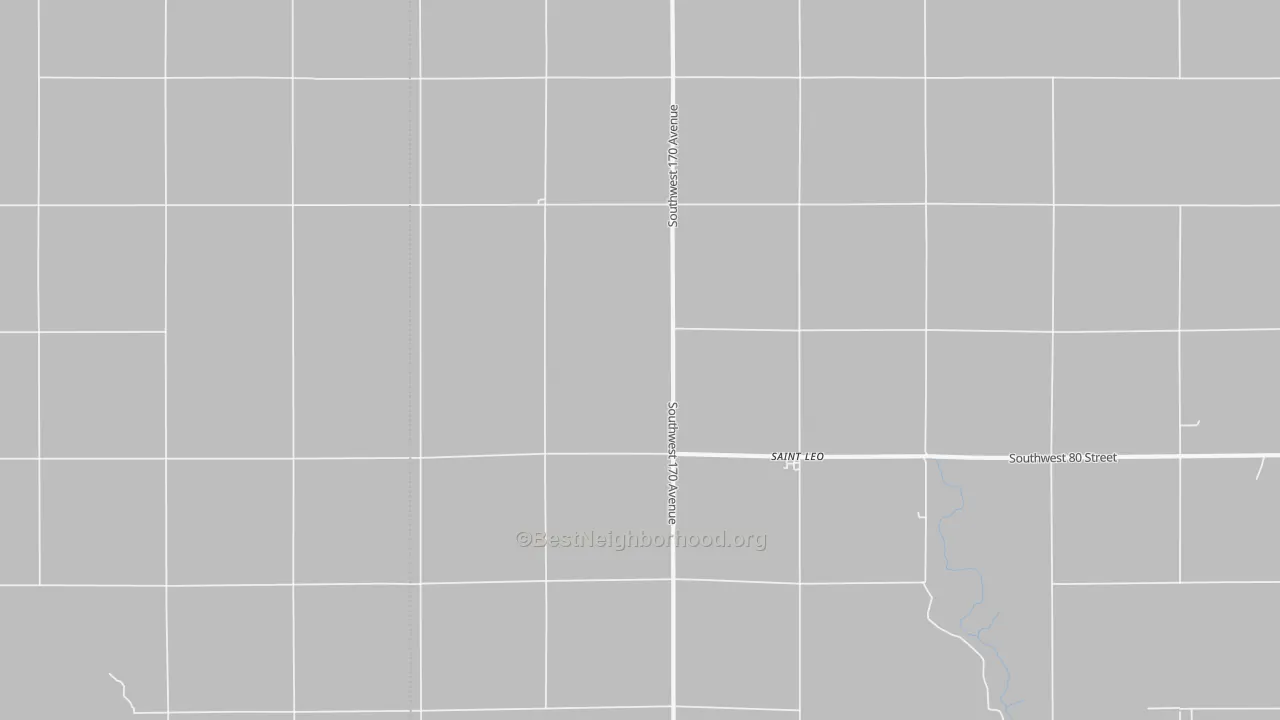 Transit Grade map of St. Leo, KS