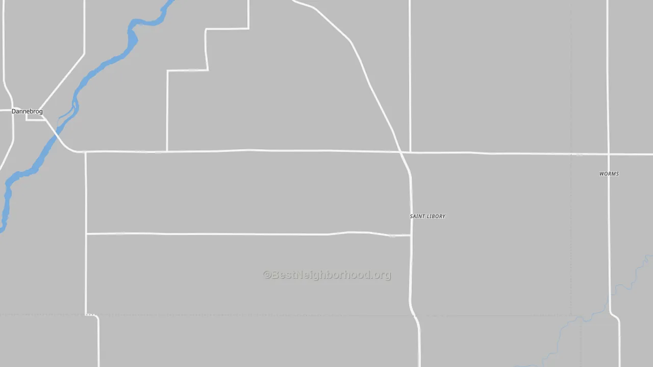 Transit Grade map of St. Libory, NE
