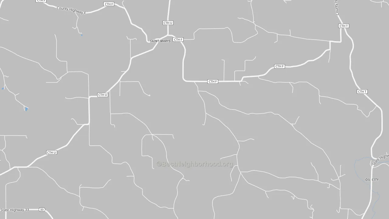 Transit Grade map of St. Marys, WI