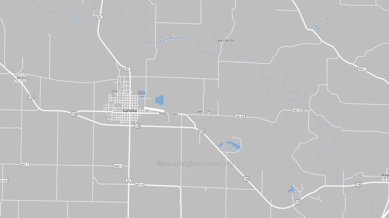 Transit Grade map of St. Patrick, MO