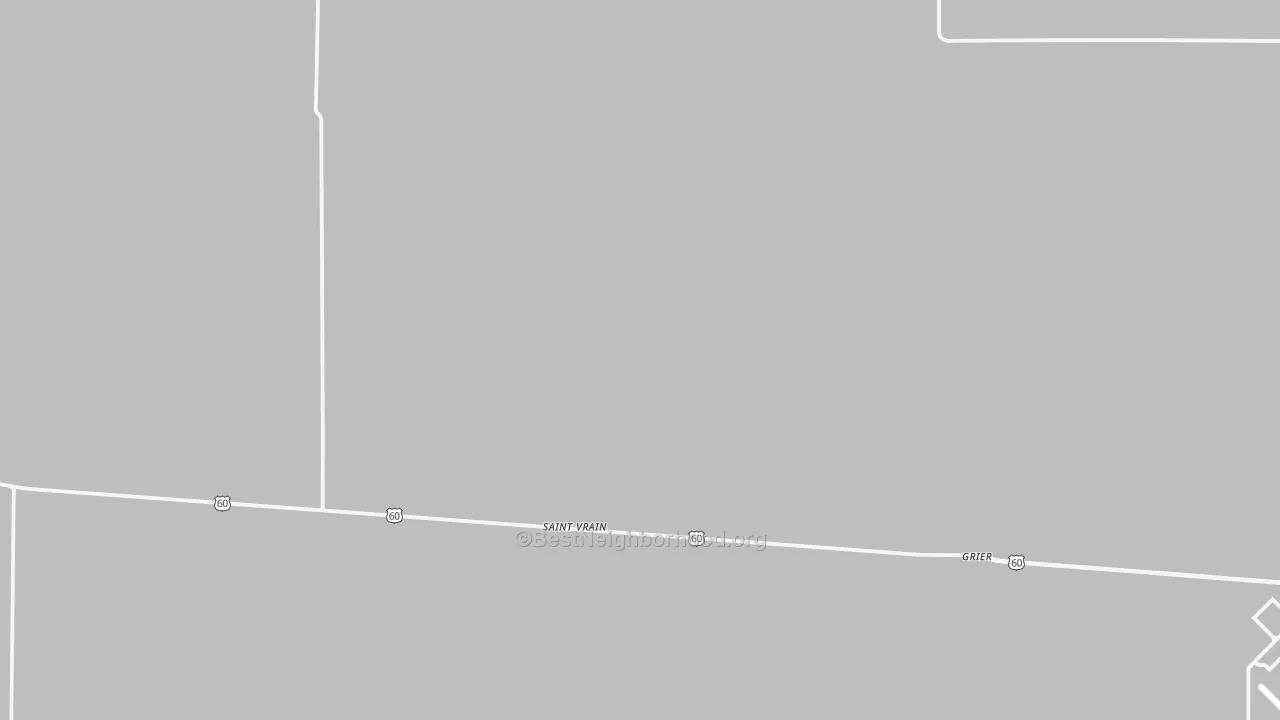 Transit Grade map of St. Vrain, NM