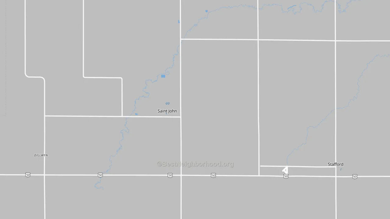 Transit Grade map of Stafford County, KS