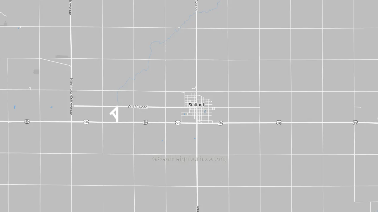 Transit Grade map of Stafford, KS