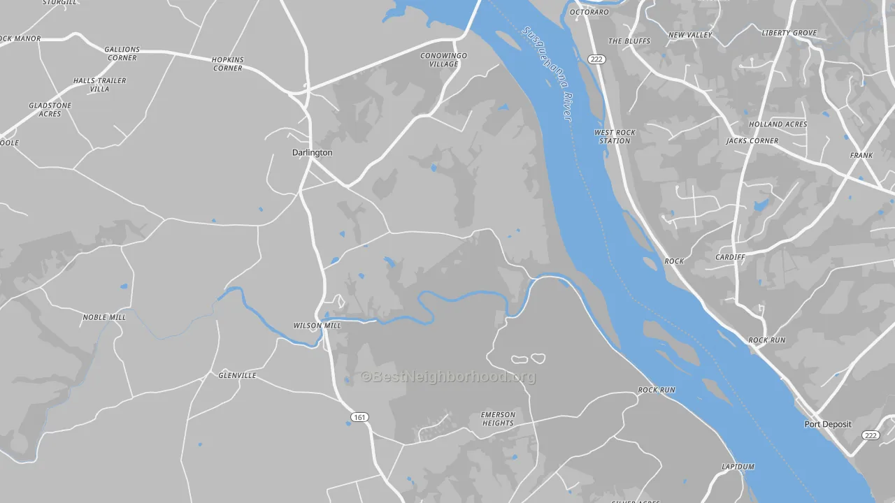 Transit Grade map of Stafford, MD
