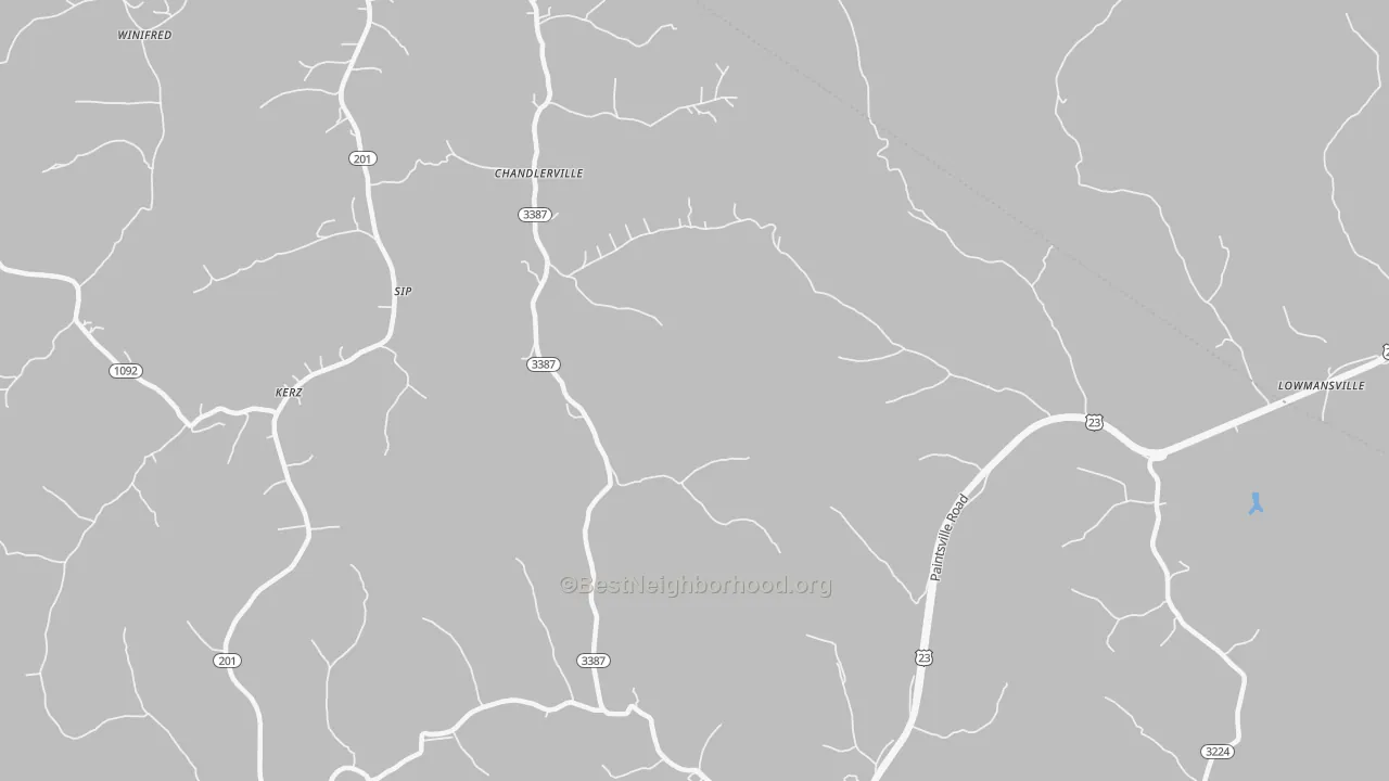 Transit Grade map of Stambaugh, KY