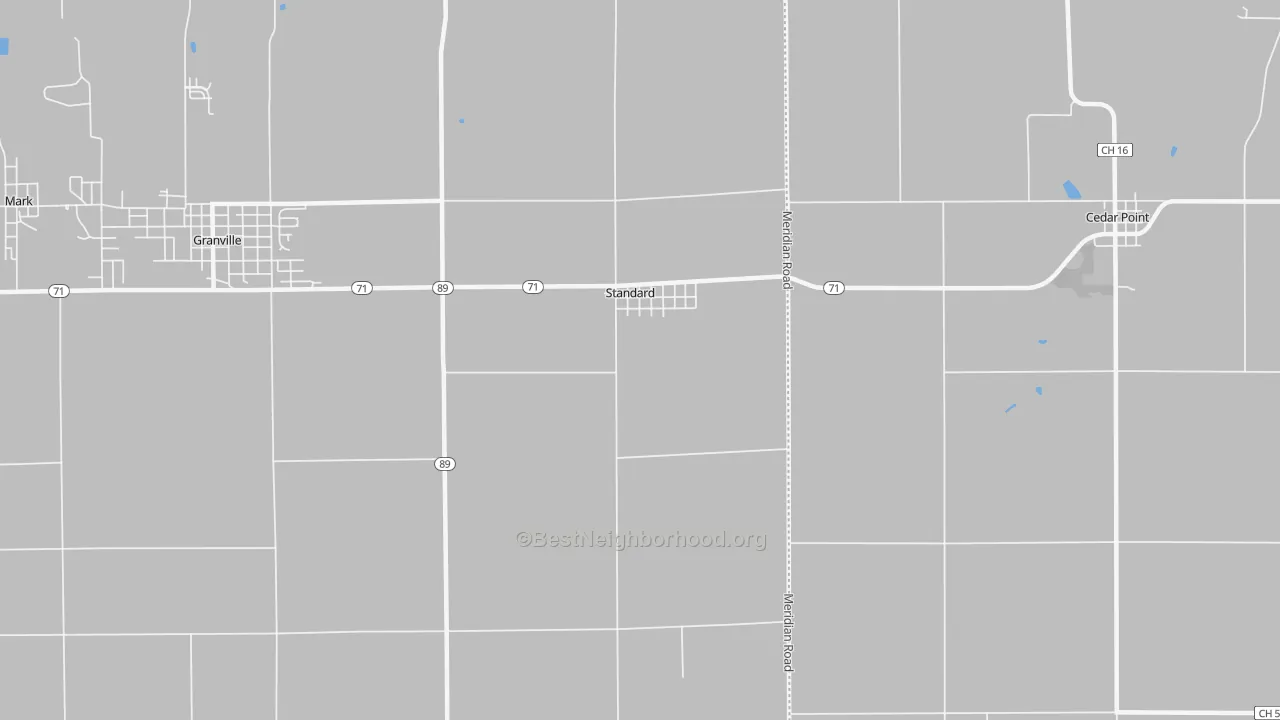 Transit Grade map of Standard, IL