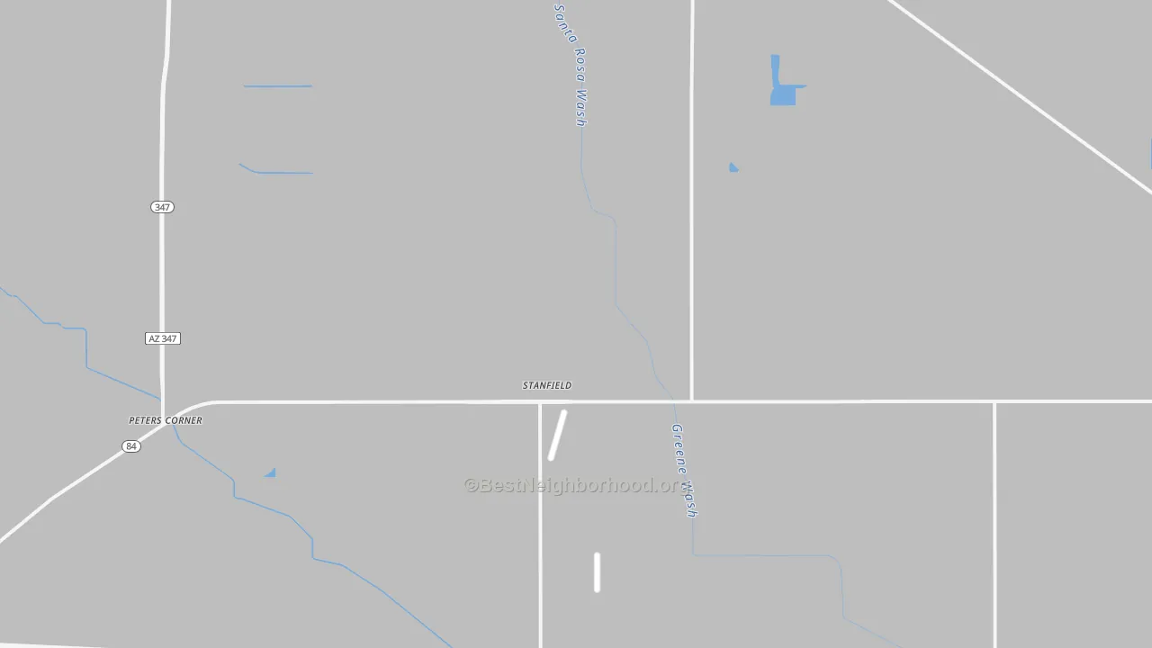 Transit Grade map of Stanfield, AZ