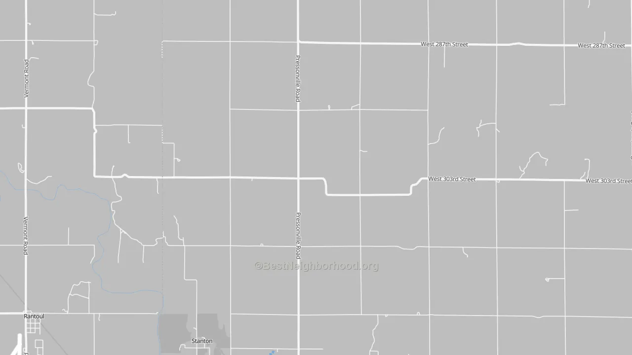 Transit Grade map of Stanton, KS