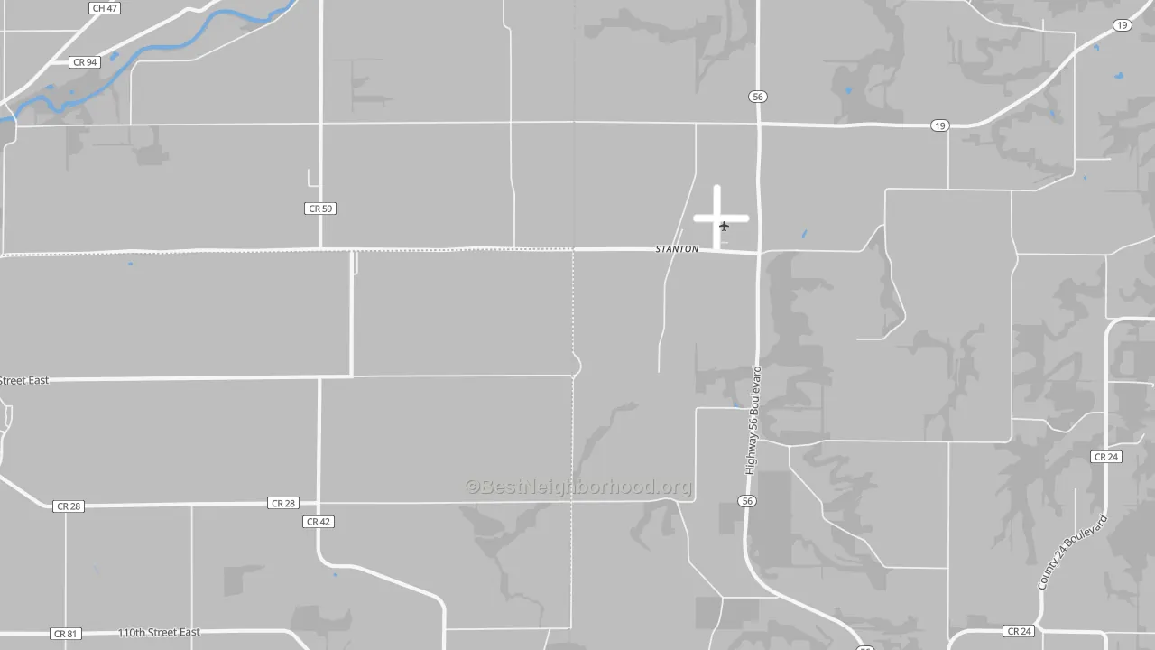 Transit Grade map of Stanton, MN