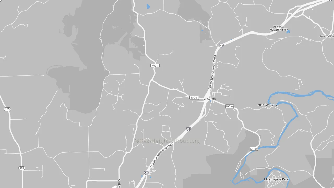Transit Grade map of Stanton, MO