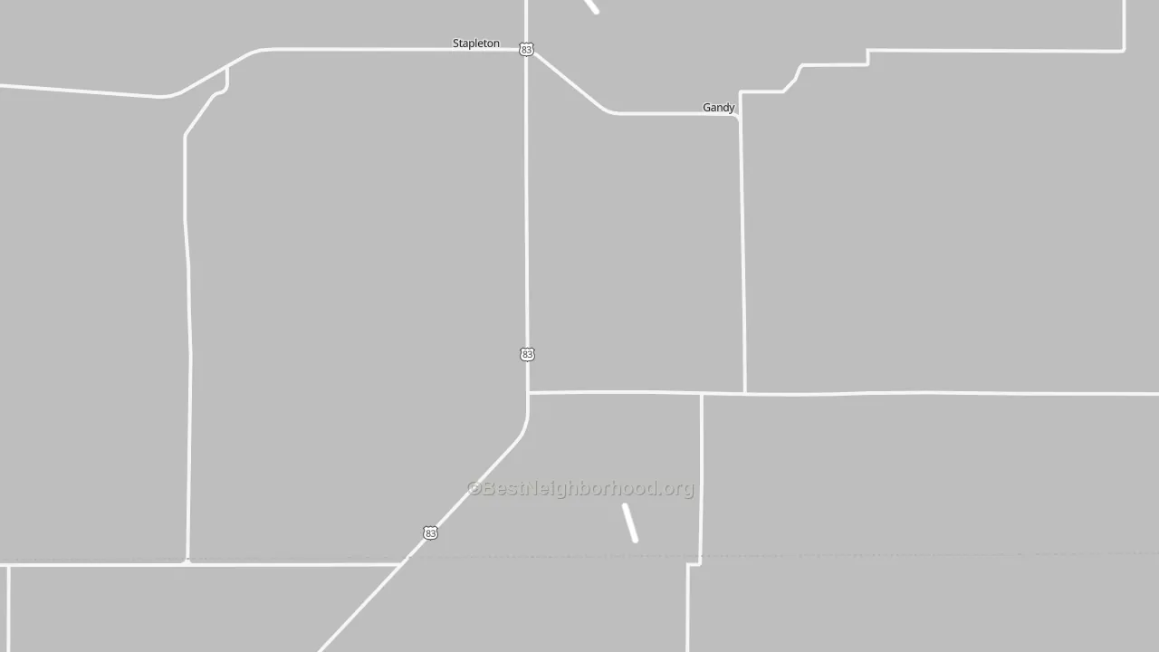 Transit Grade map of Stapleton, NE