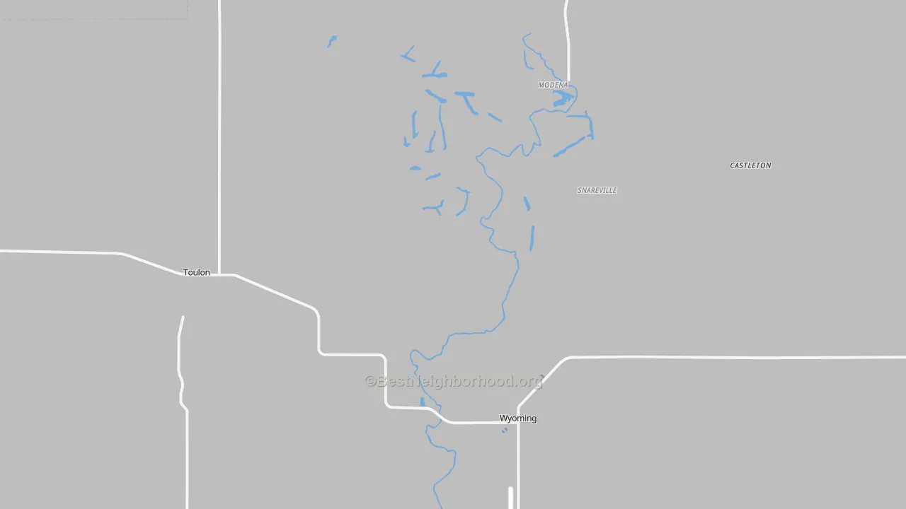 Transit Grade map of Stark County, IL
